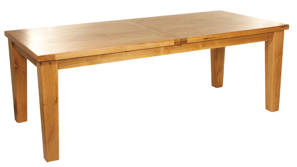 Provence Oak Extension Dining Table 220cm to 270cm - Click Image to Close